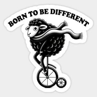 Born To Be Different Sticker